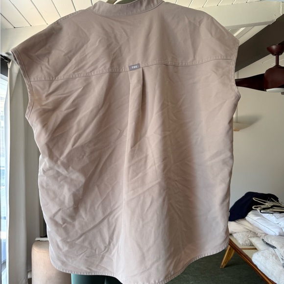 Figs women’s Rafaela top in color boulder M - Picture 3 of 3